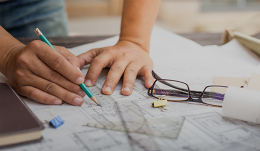 内観/外観の両方をパースなどで提案・確認